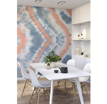 RASCH Fotobehang vlies 367621 Beachhouse tie dye blauw