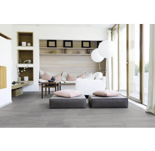 PVC op maat Texal Noma grijs 400 cm breed