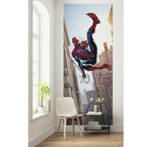 Decoratief fotobehang met Spiderman-motief in een kamer