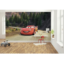 Kinderkamer met fotobehang met Lightning McQueen-motief
