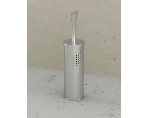 Toiletborstelset met metalen houder