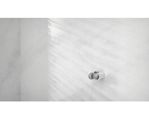 Metalen douchehouder voor wandmontage