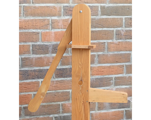 Houten waterpomp voor de tuin