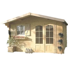 SOLID Blokhut Chamonix vuren 388x328 cm