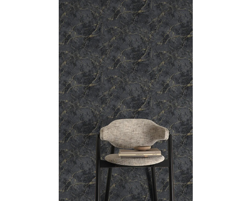 Decoratief behang met marmerprint