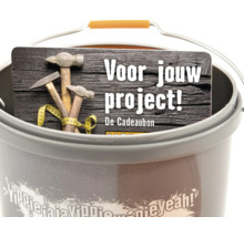 Emmer met cadeaubon voor uw project