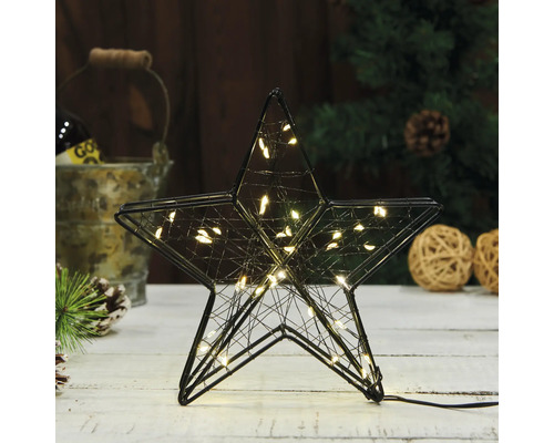 Decoratieve ster met verlichting voor binnenshuis