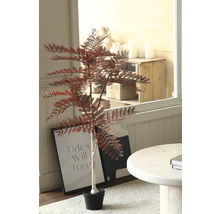 Decoratieve kunstboom met bladeren in pot voor interieurdecoratie