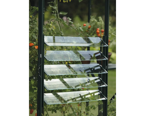 Kasraam met lamellen voor ventilatie