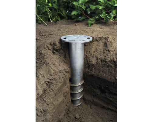 Grondanker in de grond