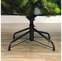 Detailopname van de voet van een kunstkerstboom