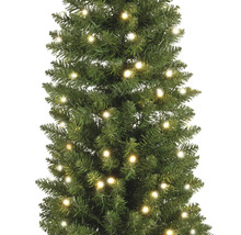 Kunstmatige kerstboom met verlichting