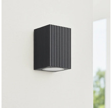 Vierkante wandlamp voor buitenmontage