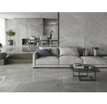 Wand- en vloertegel Always Dark Pulido grijs 60x120 cm gerectificeerd