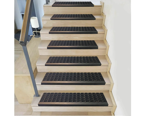 Trap met antislipmatten.