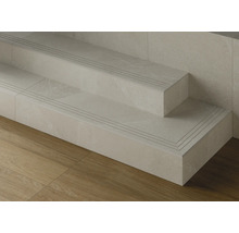 Trap bekleed met tegels en trapneusprofielen