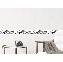 Muursticker met diermotieven van de Afrikaanse savanne