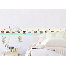 Kamer met Paw Patrol muurrand