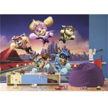 Kinderkamer met Paw Patrol muurschildering en meubels