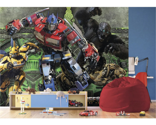 Fotobehang met Transformers-motief in de kinderkamer