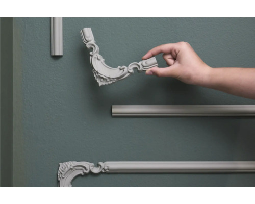 Decoratieve lijsten en hoekelementen voor wanddecoratie