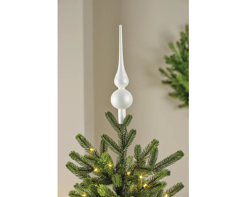Kerstboom piek op een kerstboom