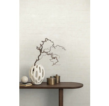 Decoratieve scène met vaas, takken en tafel voor interieurinrichting