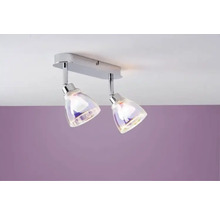Plafondlamp met twee spots