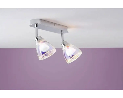 Plafondlamp met twee spots