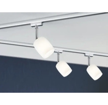 Plafondrail met drie spots voor binnenverlichting
