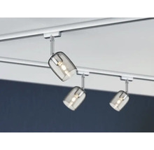 Plafondrail met drie spots