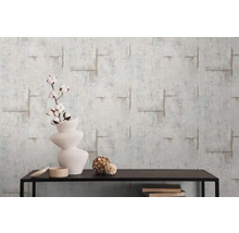 Decoratief behang met abstract patroon op een muur