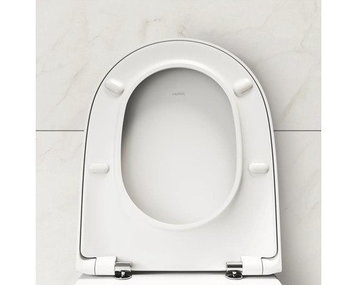 Toiletzitting met open deksel