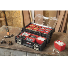 Pattfield gereedschapskoffer met schroeven, moeren en pluggen