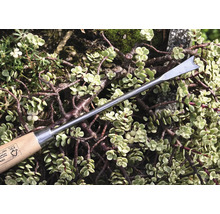 Onkruidsteker met houten handvat voor planten