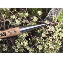 Grondboor van staal en hout met FSC-keurmerk