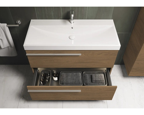 Wastafelonderkast met lade, badkamer