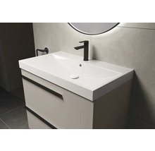 Wastafelonderkast met kraan en wastafel