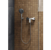 Doucheset met handdouche en thermostatische kraan voor wandmontage