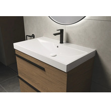 Badkamerwastafelmeubel met onderkast en kraan