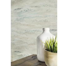 Behang met golfpatroon in interieur