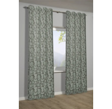 Gordijnen met geometrisch patroon voor het raam