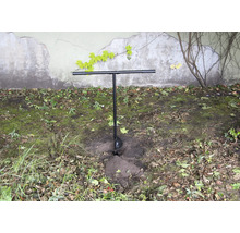 Grondboor in de tuin