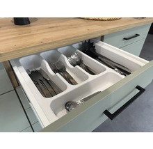 Keukenlade met bestekbak voor orde en overzicht