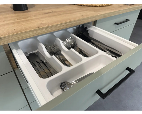 Keukenlade met bestekbak voor orde en overzicht