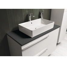 Badkamer wastafelmeubel met opzetwastafel en laden