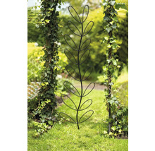 Decoratieve klimhulp in bladvorm voor de tuin