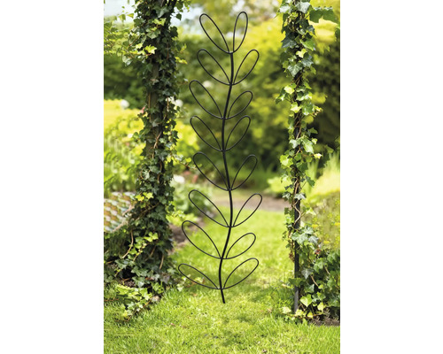 Decoratieve klimhulp in bladvorm voor de tuin