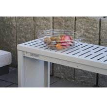 Fruitschaal op een Geiger tafel