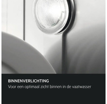 Binnenverlichting van een vaatwasser